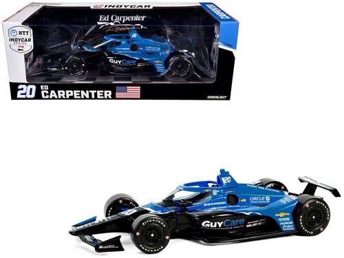 Dallara IndyCar #20 Ed Carpenter Guy Care 2024 modelo fundido a presión 1/18 de Greenlight - Imagen 1 de 3