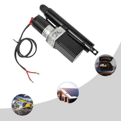 Actuador lineal de alta resistencia 8" carrera 4409 lb elevación máxima motor eléctrico 12VDC 500W - Imagen 16 de 19
