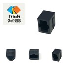 Fiber Optic Dust Caps for MTP or MPO Connectors 50 Pack