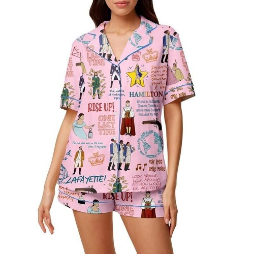 Conjunto de pijama musical Hamilton, ropa de dormir Broadway Rise Up, pijama americano - Imagen 5 de 16