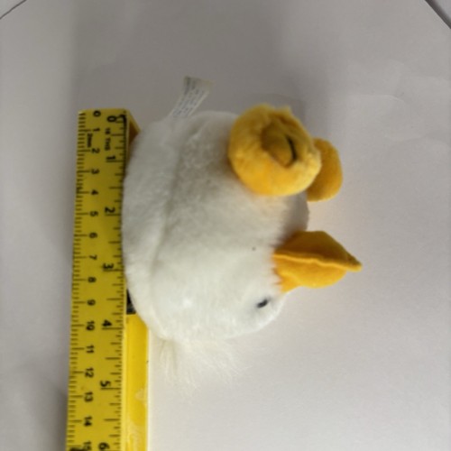 Juguete de peluche de colección Swibco Puffkins Quackster Duck 4" 1994 - Imagen 2 de 8