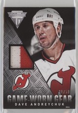 2013 Panini Titanium Game-Worn Gear Prime 31/50 Dave Andreychuk #GG-DA HOF 1e15