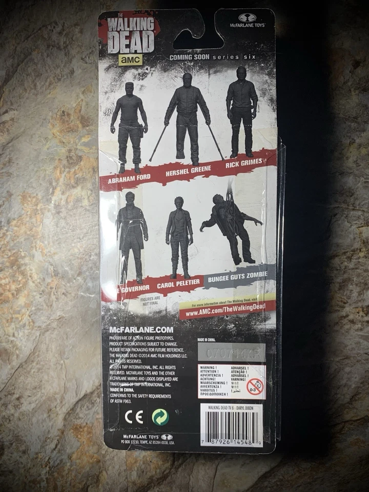 "Figura Flashback AMC The Walking Dead - Daryl Dixon-McFarlane Toys serie 5"" 2014" Foto 2 de 4