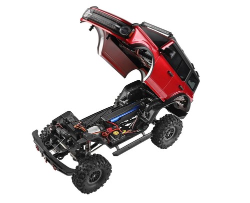 RC Crawler DF-4S Varant 1:10 – 4WD, 2-Gang Getriebe, LED & Seilwinde - Bild 7 von 12
