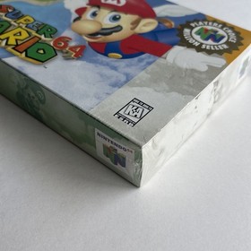 NEW Super Mario 64 Nintendo 64 N64 Authentic Sealed Players Choice VGA WATA CGC