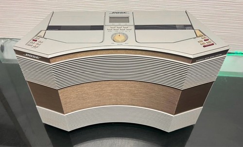 BOSE AW-1D Acoustic Wave Music System RARE w/ Bag CD Cable Manual Excellent MG01 - Afbeelding 4 van 10