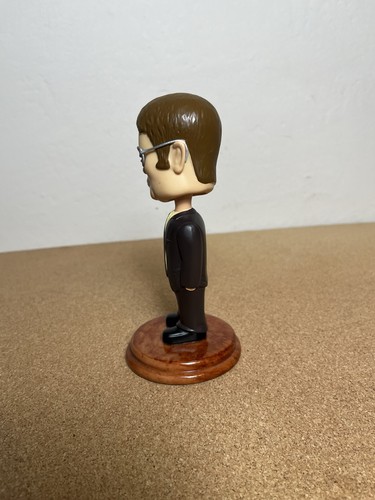 Dwight Schrute Bobblehead The Office TV Show Gift Desk Prop Toy Dunder Miffl - Picture 4 of 8