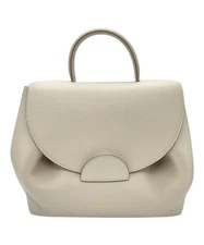 POLENE                    2way Leather Shoulder Bag ivory