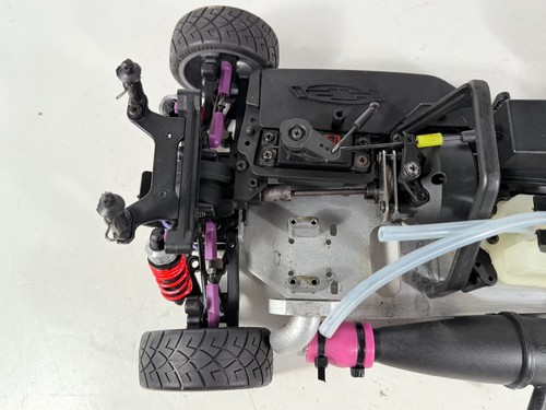 Vintage 1/10 Scale HPI Nitro RS4 3 Evo 4X4 R/C Nitro Racing Touring Car Roller - Picture 13 of 16