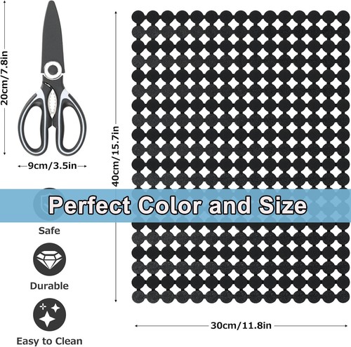 Kitchen Sink Mat,2 Pack Sink Protectors for Kitchen Sink,Sink Mats with Sciss... - Picture 3 of 9