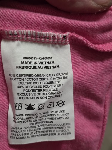 Nike T-Shirt Langarm Rosa Xsmall - Bild 4 von 6