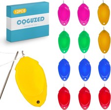 CoguZed 12 Pcs Needle Threaders for Hand Sewing and Machines  Needle...