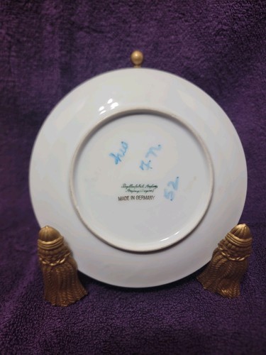 Favorite Bavaria Hand Painted Vintage Porcelain Bread Plate - Picture 3 of 4