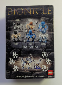 NEW LEGO Bionicle 8607 Nuhrii, Damaged Box