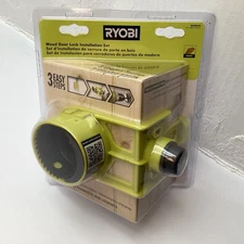 RYOBI A99DLK5 Wood Door Lock Installation Set for Deadbolts & Locksets - Sealed