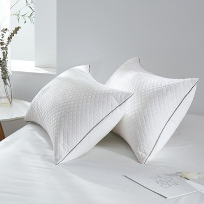Pillows Standard Size Set of 2, Oeko-Tex Certified Pillows with Double-Sided Cry