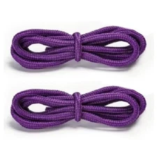 Dark Purple Heavy Duty Thick Replacement Round Rope Boot Sneakers Shoe Laces