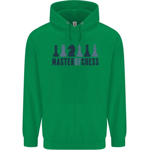 Master of Chess Childrens Kids Hoodie - Picture 9 of 31