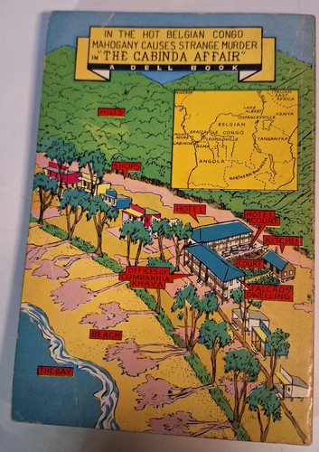 The Cabinda Affair Matthew Head PB Dell Map Back (1949) - Picture 2 of 2