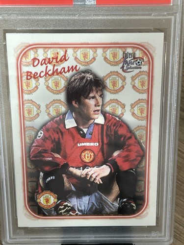 David Beckham—Rookie—1997 Futera—Fans Select—Special Edition—RARE—PSA 10—POP 16! - Picture 13 of 19