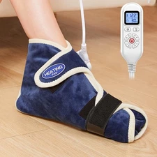 Ankle/Toe/Foot Warmer | Full Coverage Heated Foot Wrap |86-158℉ Continuous Se...