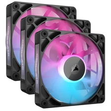 Corsair iCUE LINK RX120 RGB 120mm Fans (3-Pack) New + LINK Cables (600mm/135mm)