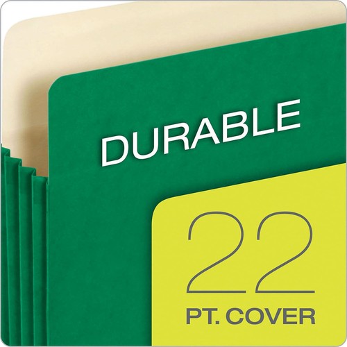 Pendaflex Colored File Pockets 5.25 Expansion 1534G - Picture 3 of 5