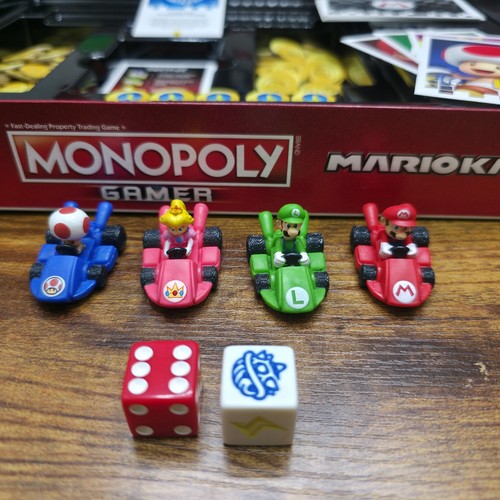 Mario Kart Monopoly Nintendo Edition Brettspiel Hasbro sehr guter Zustand vollständig - Bild 5 von 20
