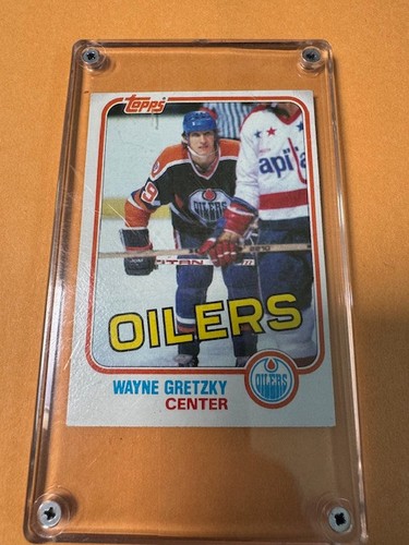 1981-82 Topps #16 Wayne Gretzky Edmonton OILERS "The Great One"