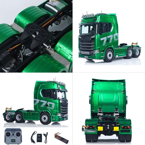 Kabolite 1:14 6*6 Scania K770S 100 RC Tractor Truck RTR 2Speed Differential Lock - Picture 7 of 21