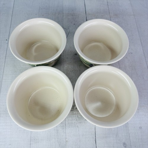 Pfaltzgraff  JAMBERRY Cherries Grapes Stoneware Rim Deep Dessert Bowls Set of 4 - Picture 7 of 16