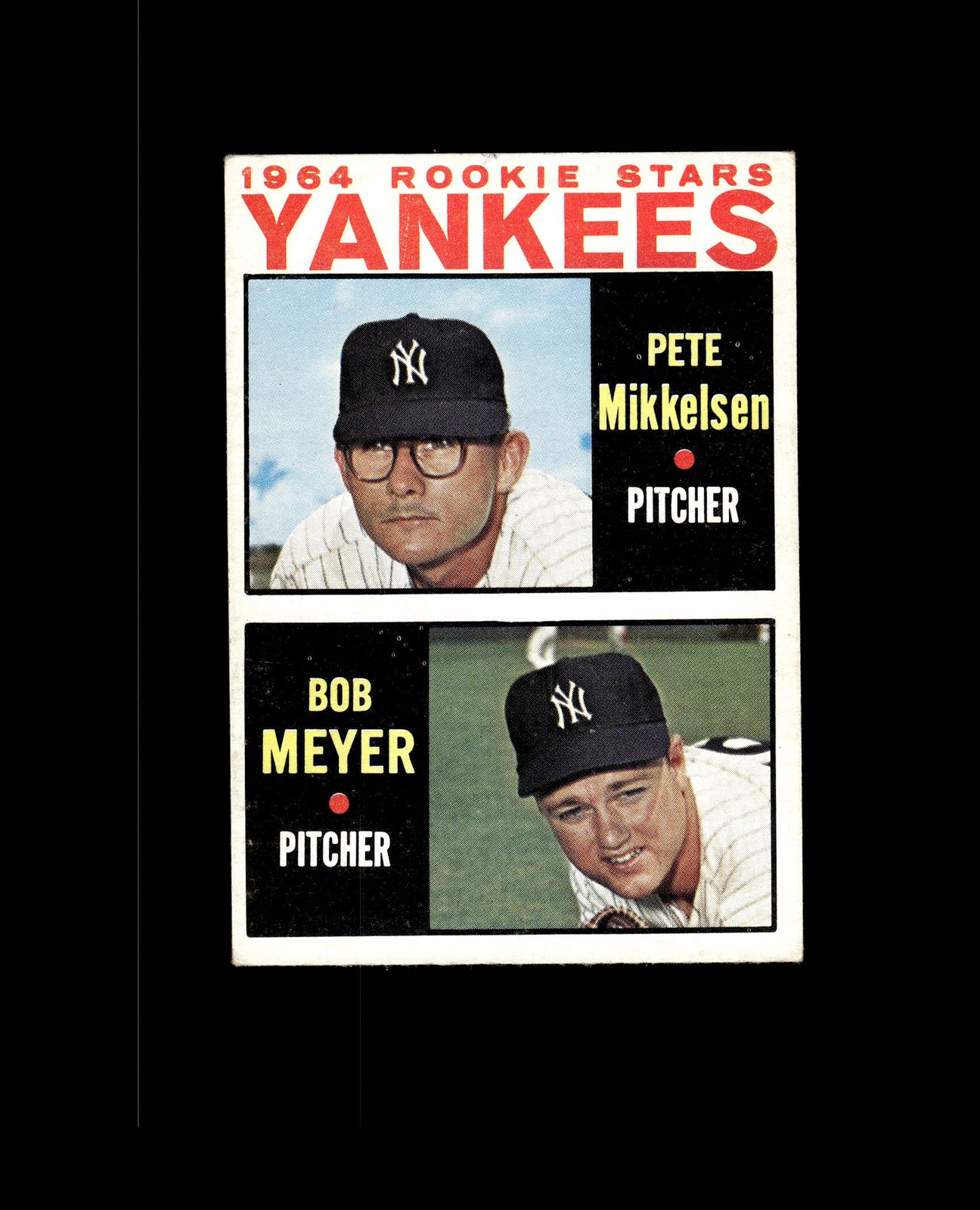 1964 Topps 488 Rookie Stars Pete Mikkelsen/Bob Meyer RC EX #D1,458627