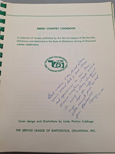 Green Country Cookbook ~ Service League of Bartlesville, Oklahoma ~ 1981 - Bild 5 von 18