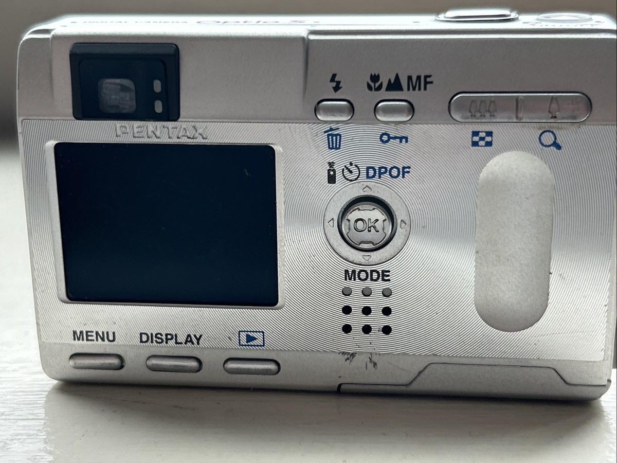 PENTAX Pentax OptioS Optio S 3.2MP Digital Camera - Silver for