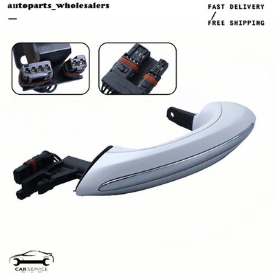 Rear Left Comfort Access Exterior Door Handle w/Led For BMW 535i 550i 520i 528i