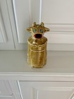 Vintage Texas Cow Creamer Used 6in Tall