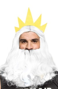 Triton Wig Adult Costume Accessory - One Size