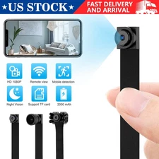 New HD 1080P Mini WiFi Camera DIY Pinhole Security Motion Detection DVR 2000mAh
