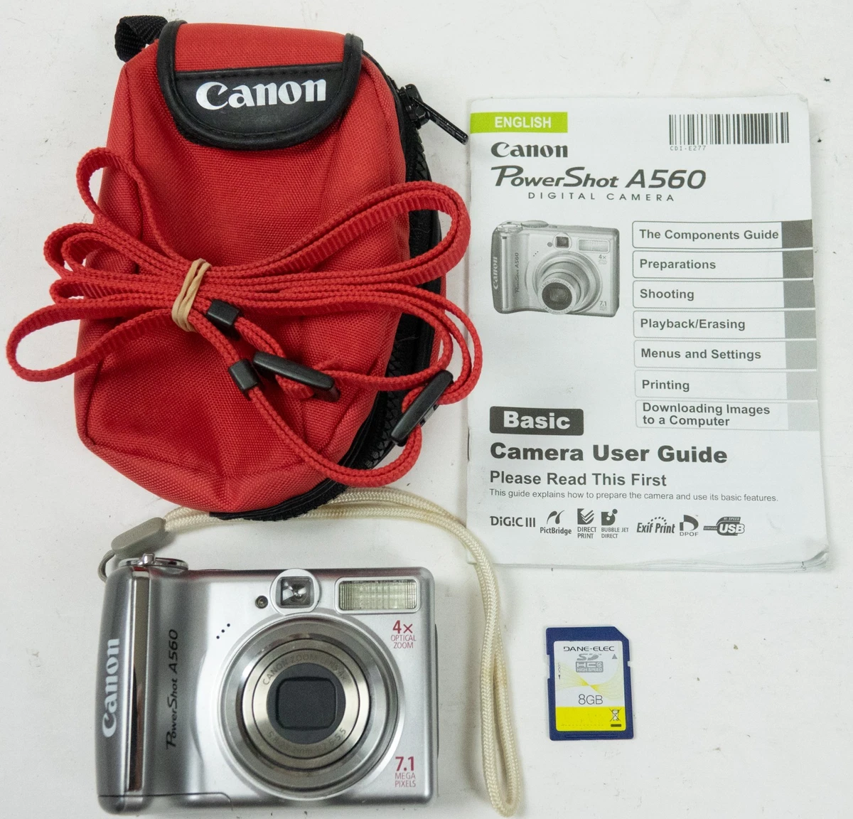 ジャンク　PowerShot A560 Preços baixos em Câmeras digitais Canon PowerShot A560 | eBay