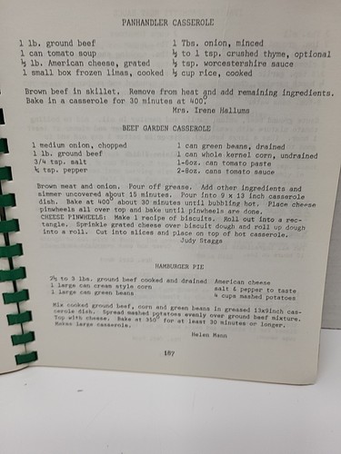 Vintage Kochbuch, Friendly Fixins' aus Freundschaft christliche Schule Libanon TN - Bild 18 von 20