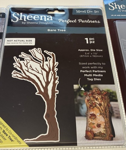 New Sheena, Enchanted Forest And Other Metal Dies And Scrapbooking Supplies - Bild 3 von 14