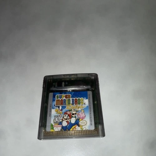 Super Mario Bros Deluxe - Nintendo Gameboy Color GBC Cartridge Only TESTED Saves