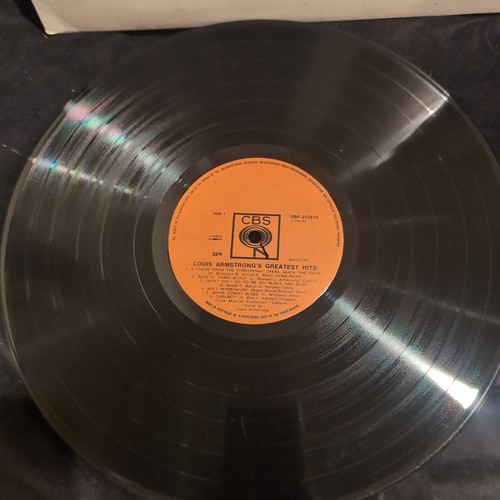 LOUIS ARMSTRONG-Greatest Hits- LP. 1968. Aus Press. EX/VG+. Jazz. - Picture 5 of 6