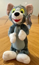 Warner Bros Brothers Tom  Jerry Plush Bean Bag Toy Studio Store 1998 NWT TB