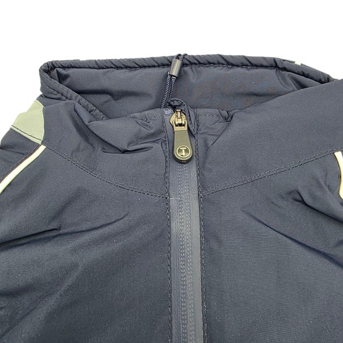 European Tour Damen marineblau wasserdicht Golfjacke klein Teflon Stoff Schutz - Bild 3 von 3