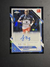 Jean-Luc Dompe Chrome Bundesliga 2025/26 Sapphire Black /10 Auto