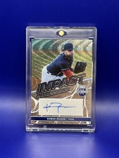 2023 Panini Elite Extra Edition - Impact Impressions #II-KMR Kumar Rocker AU, RC