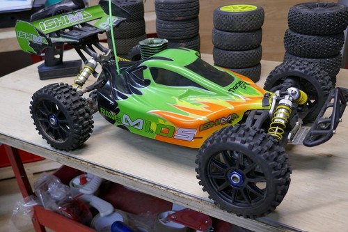 RC 1:8 Wettbewerbsbuggy Ishima Rave M1.0S Nitro 4WD - Bild 1 von 15