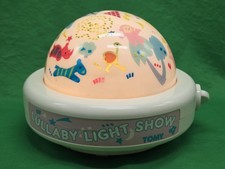 Tomy Lullaby Light Show Musical Projection Night Light Vintage 1987 working