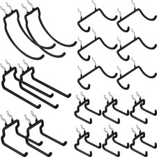 20 Pcs Peg Board Tool Utility Hooks Pegboard Hooks Accessories Heavy Duty Pegboa